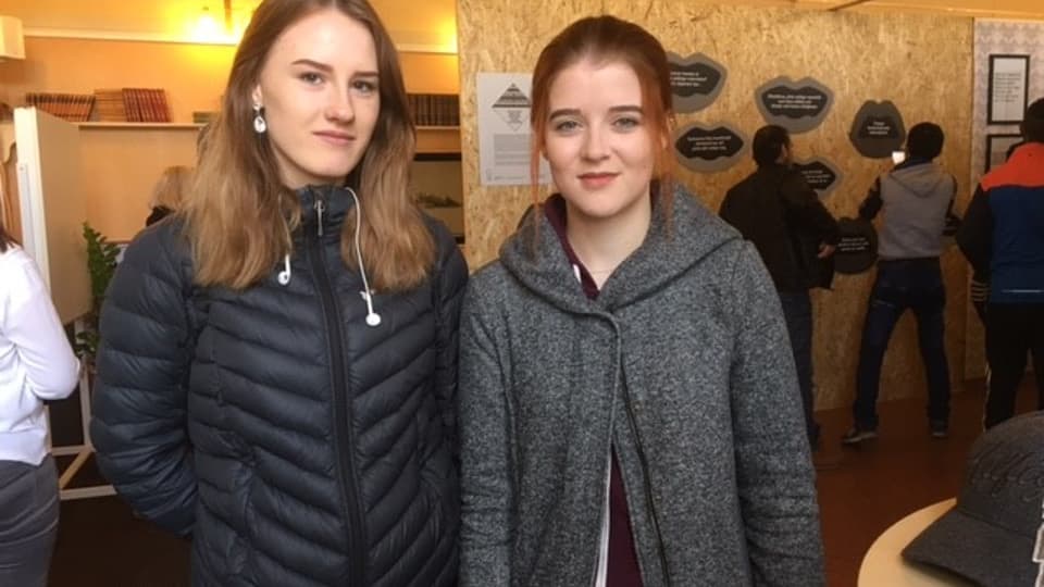Tova Nydalen och Lova Bodin